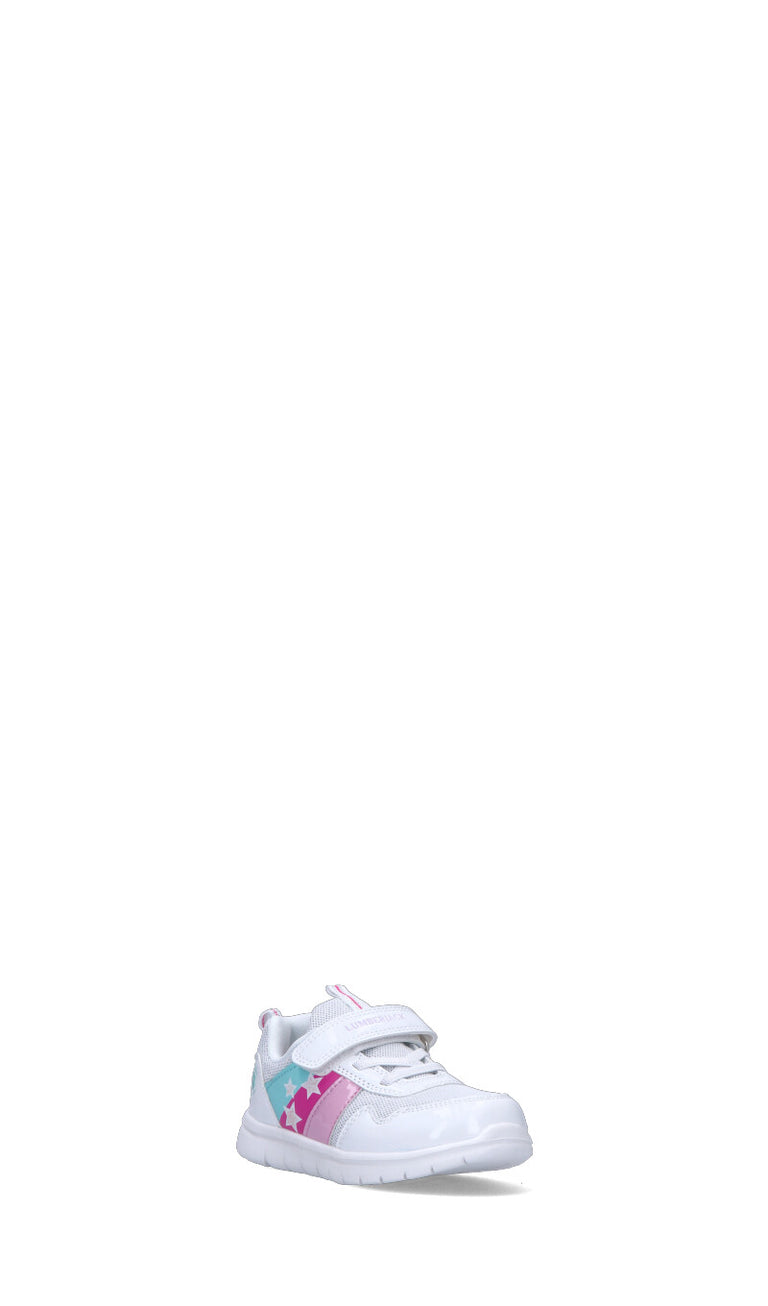 LUMBERJACK Sneaker bimba bianca/rosa