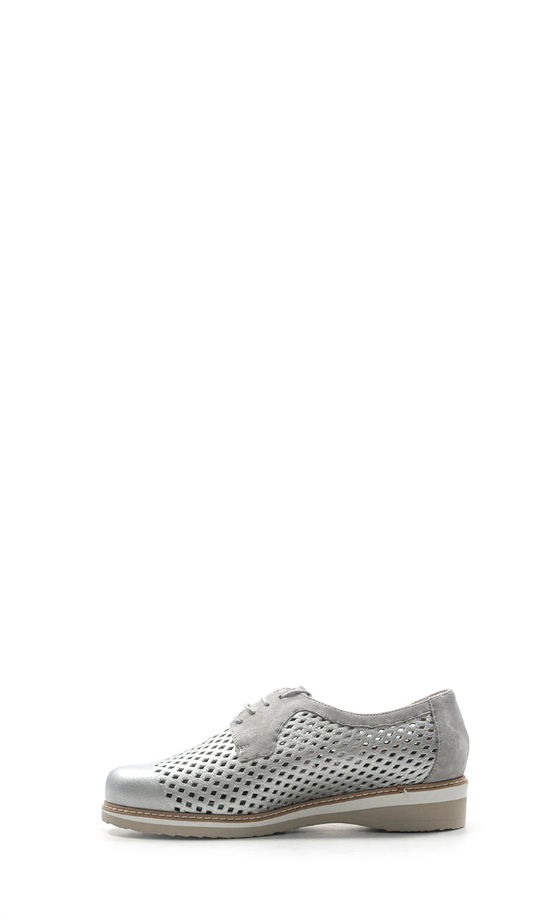 IMPRONTA TOMASI Sneaker donna argento in pelle