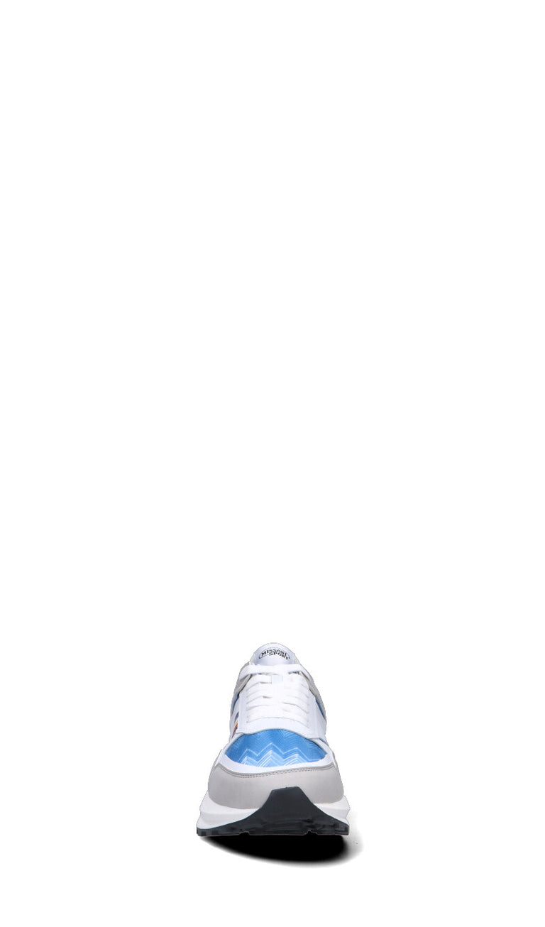 MISSONI Sneaker uomo bianca/blu