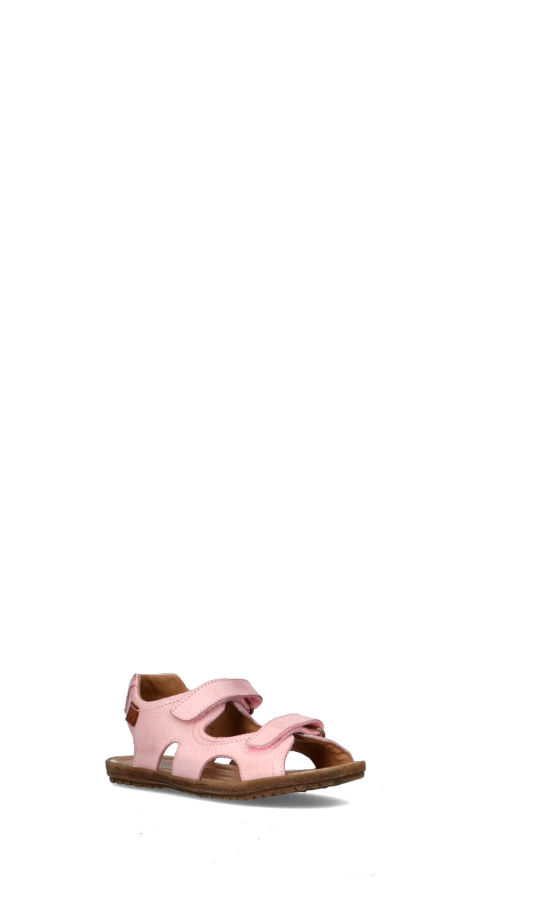 NATURINO Sandalo bimba rosa in pelle