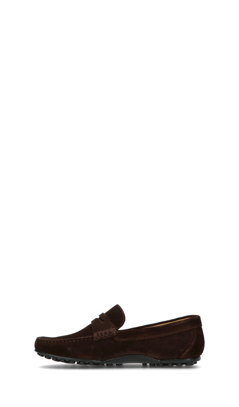 LUMBERJACK Mocassino uomo marrone in suede