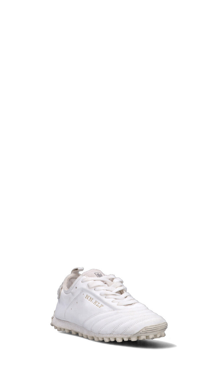 NINE AN HALF Sneaker uomo bianca in pelle