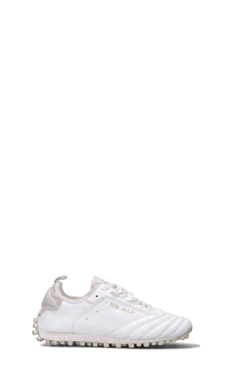 NINE AN HALF Sneaker uomo bianca in pelle