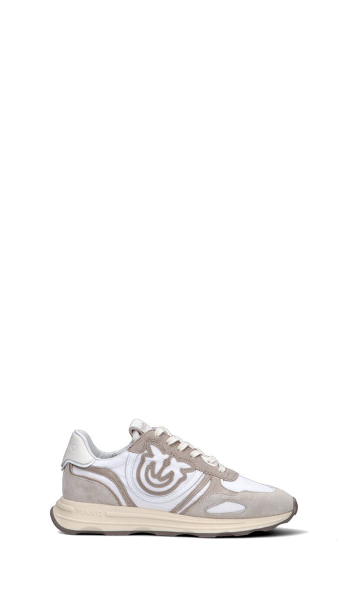 PINKO Sneaker donna beige in suede