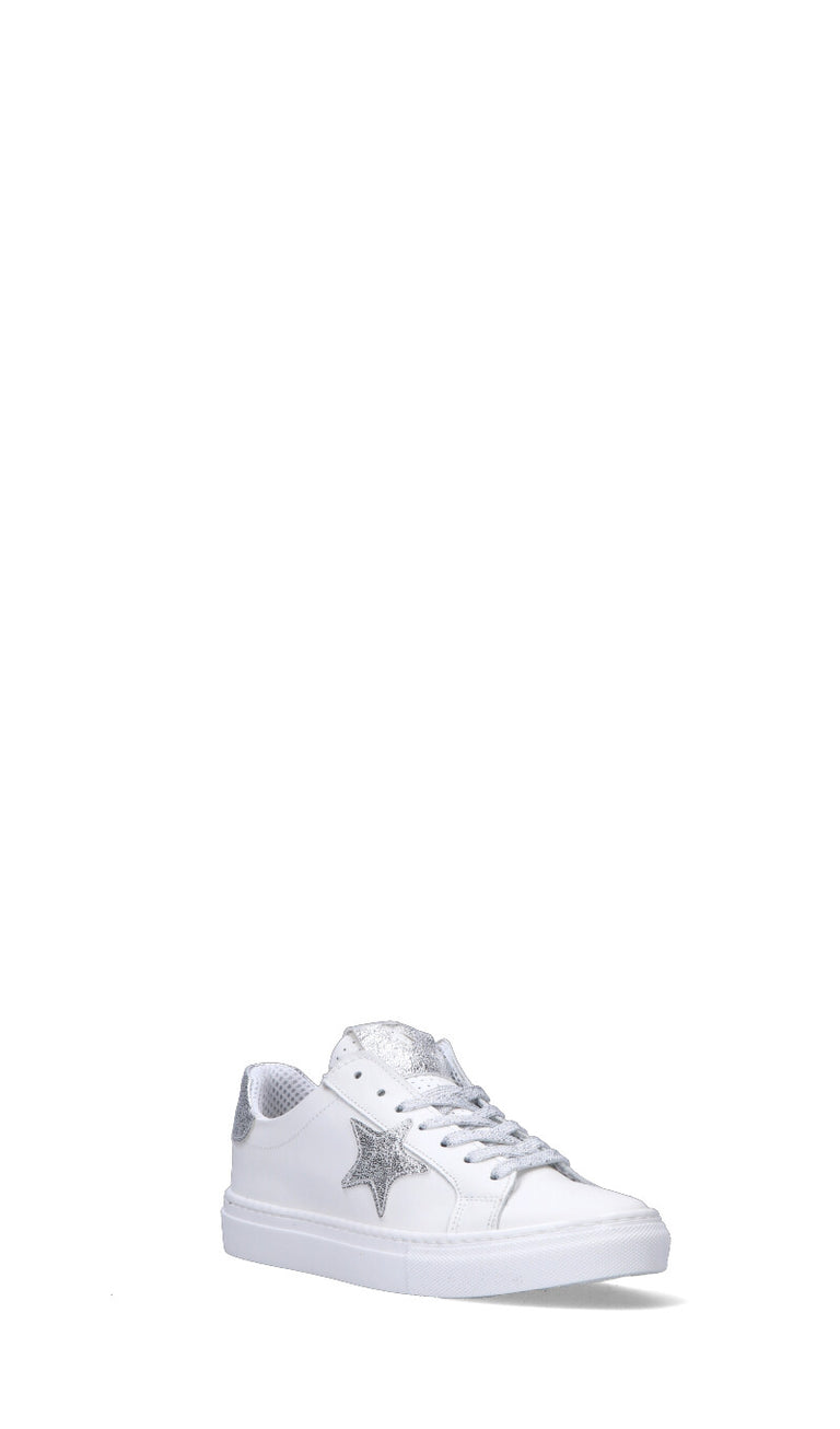 OTTANT8,6 Sneaker donna bianca/argento in pelle
