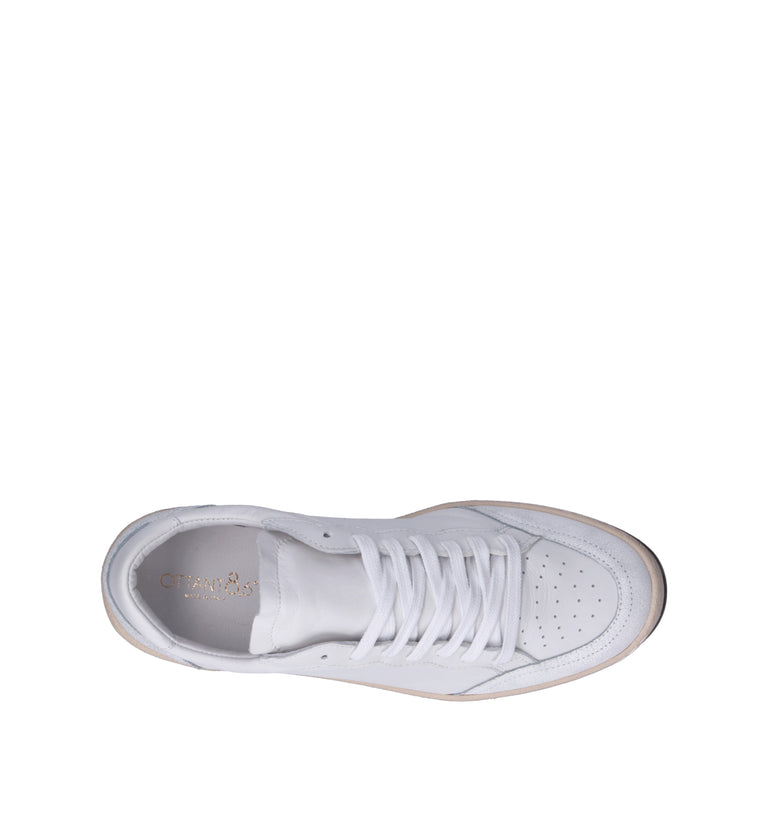 OTTANT8,6 Sneaker uomo bianca in pelle