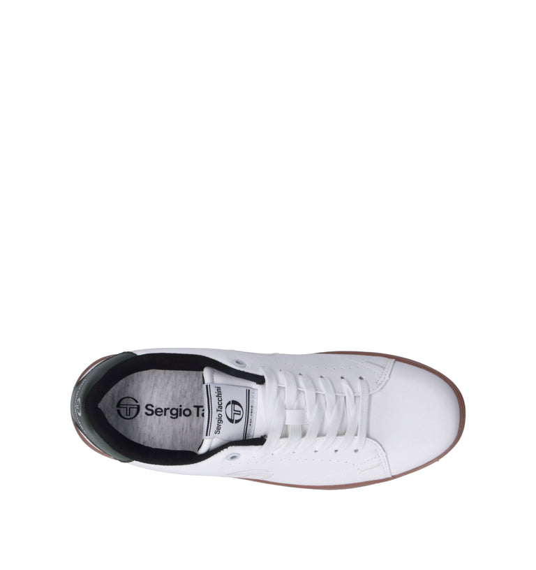 SERGIO TACCHINI Sneaker uomo bianca/verde