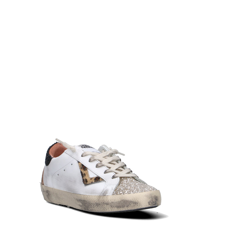 QUATTROBARRADODICI Sneaker donna bianca