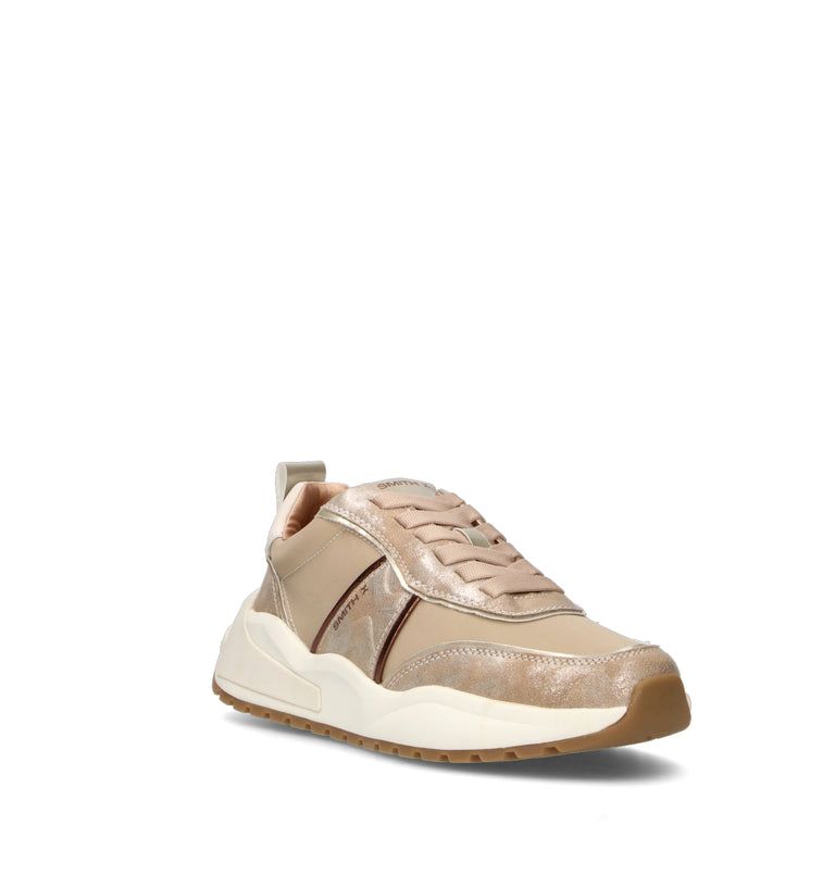 SMITH X Sneaker donna beige