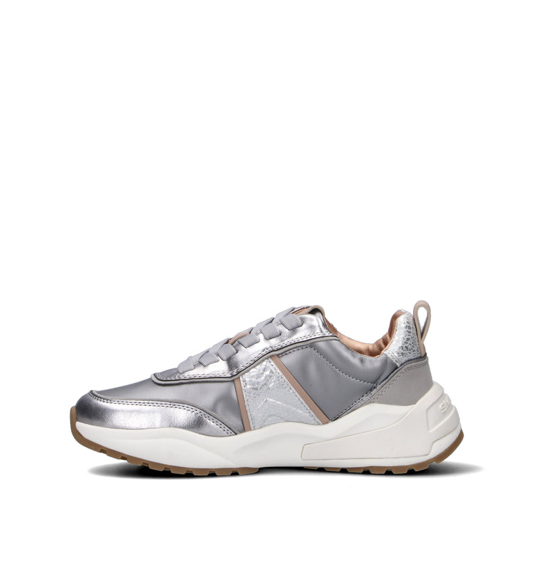 SMITH X Sneaker donna argento