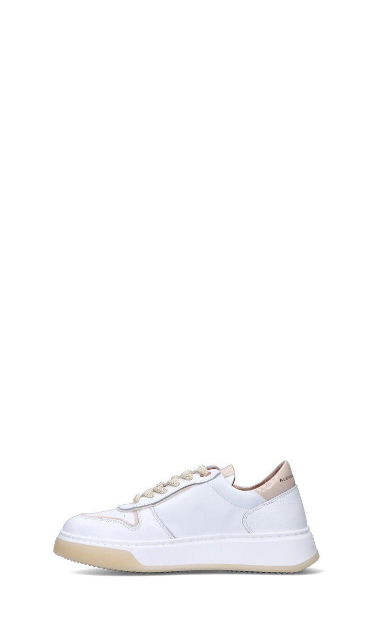 ALEXANDER SMITH Sneaker donna bianca/beige in pelle