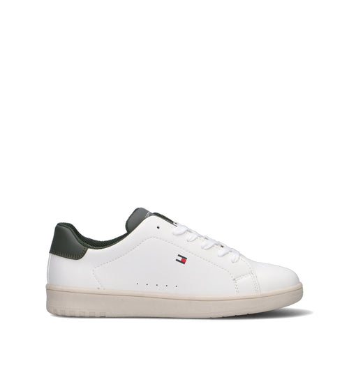 TOMMY HILFIGER Sneaker ragazzo bianca/grigia