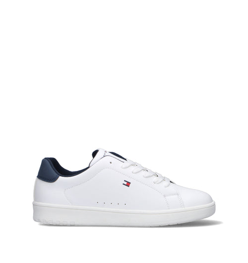 TOMMY HILFIGER Sneaker ragazzo bianca/blu