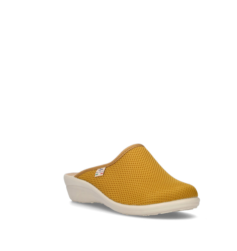 FLY FLOT Ciabatta donna gialla