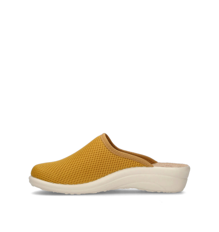 FLY FLOT Ciabatta donna gialla