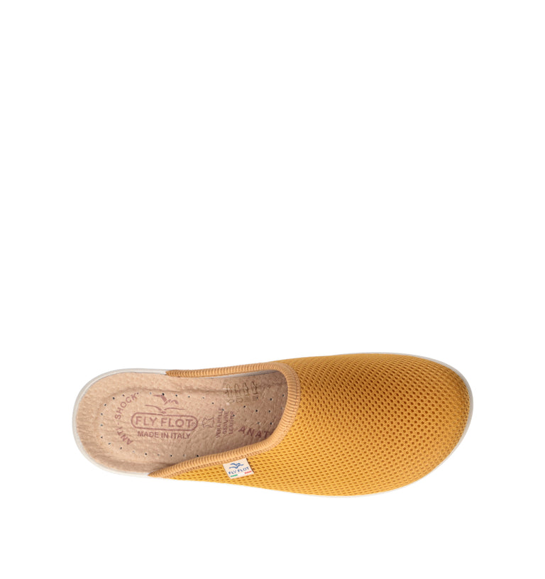 FLY FLOT Ciabatta donna gialla