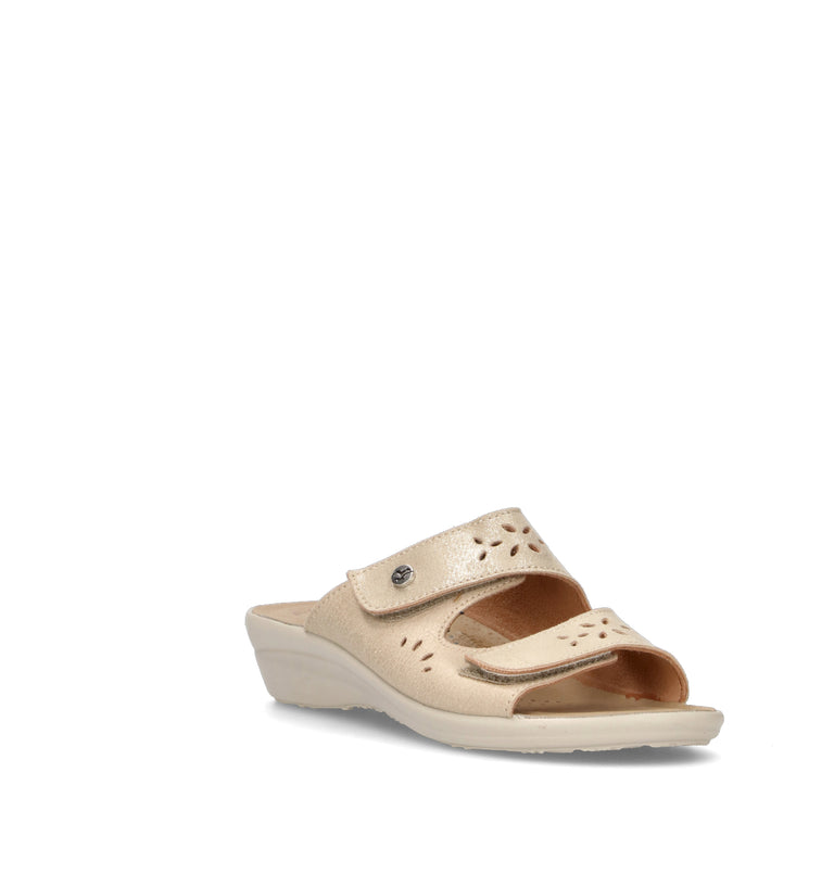 FLY FLOT Ciabatta donna beige