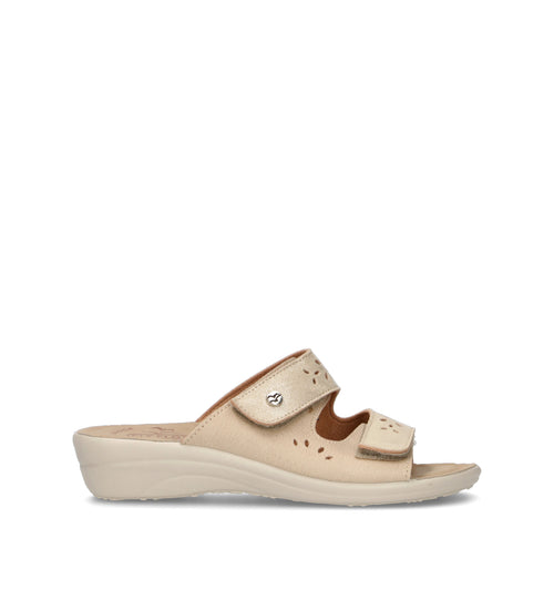 FLY FLOT Ciabatta donna beige