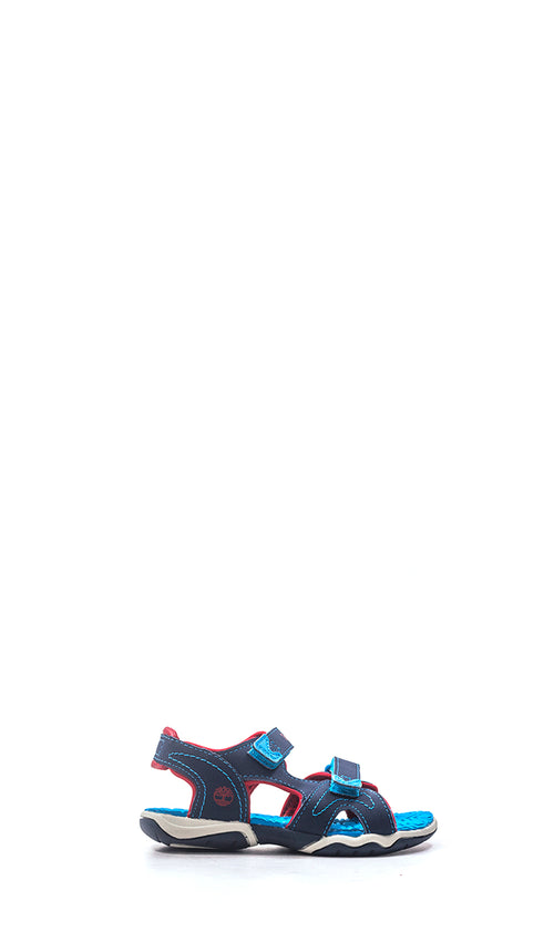 TIMBERLAND Sandalo bimbo blu in tessuto