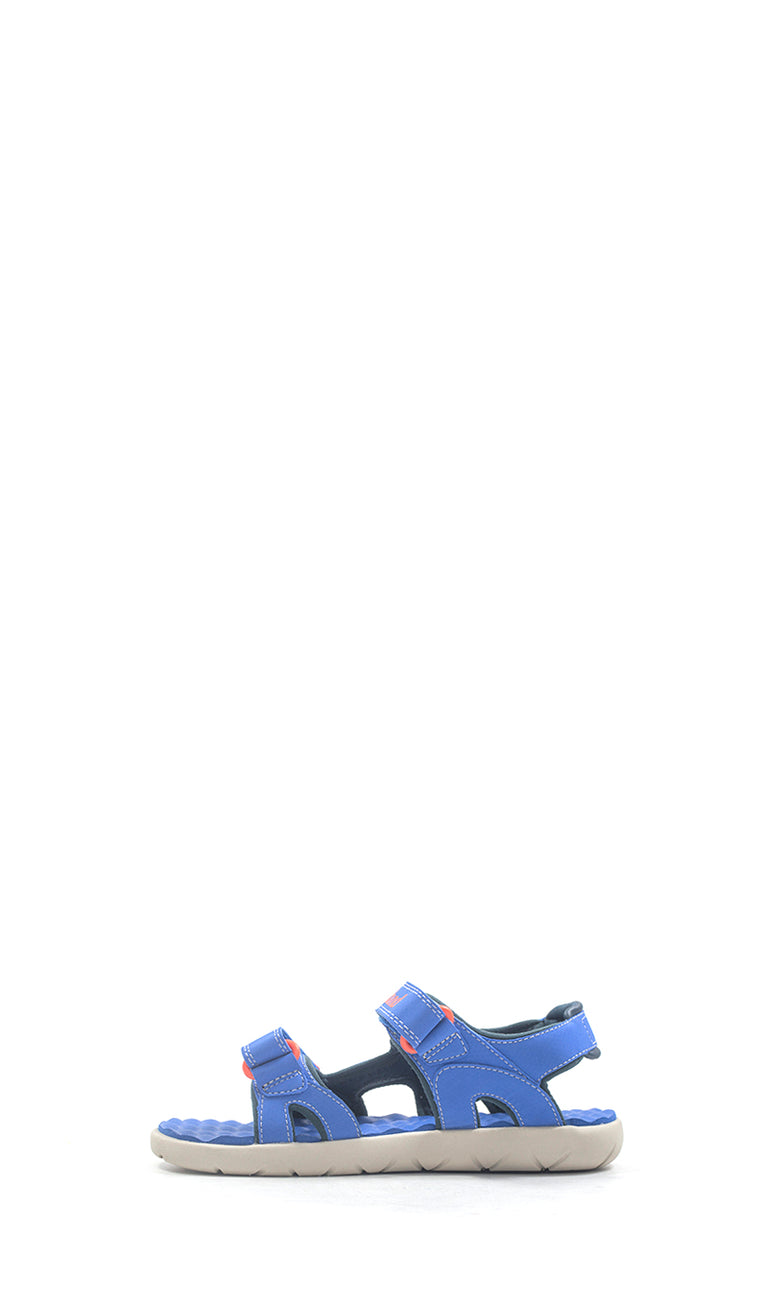 TIMBERLAND Sandalo ragazzo blu in tessuto