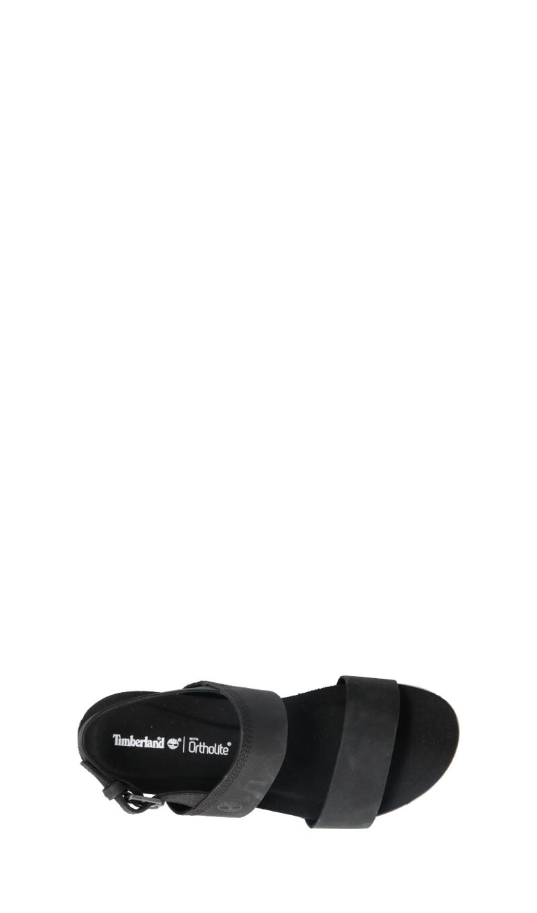 TIMBERLAND Sandalo donna nero in nabuk
