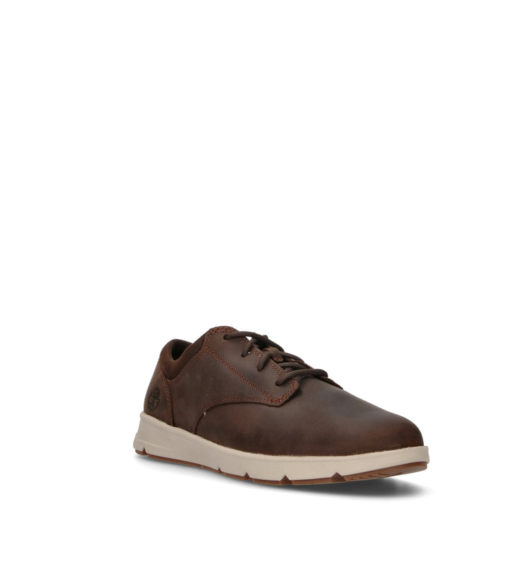 TIMBERLAND Stringata uomo marrone in pelle