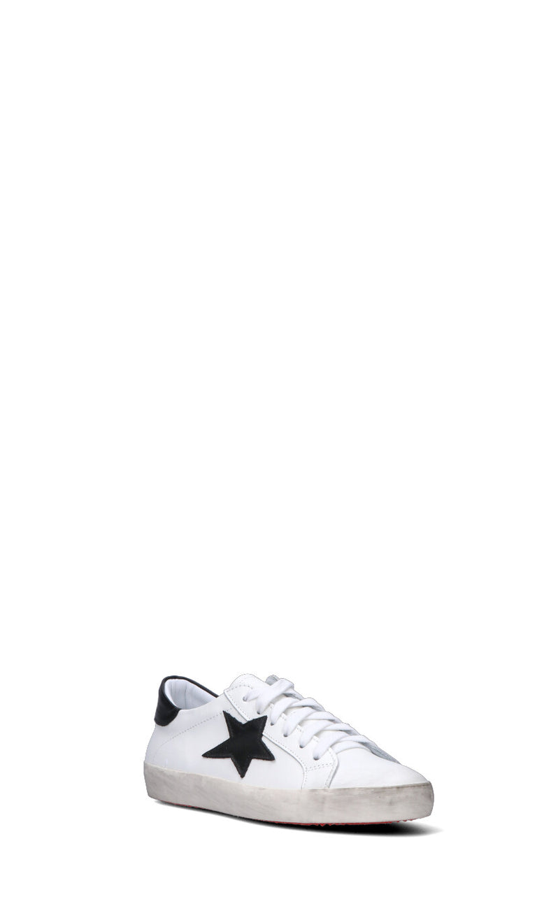 OTTANT8,6 Sneaker donna bianca/nera in pelle