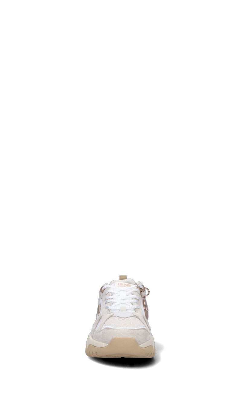 COLMAR Sneaker donna bianca/beige in suede