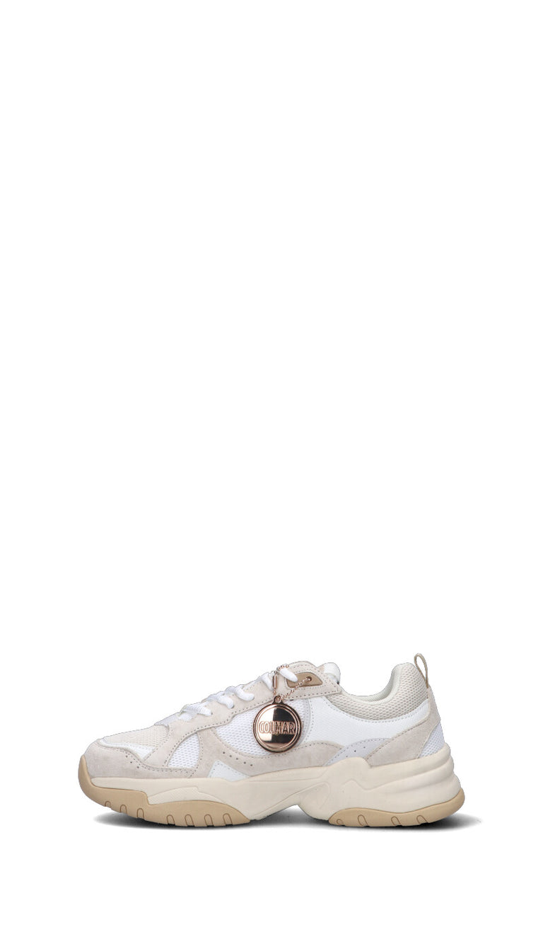 COLMAR Sneaker donna bianca/beige in suede