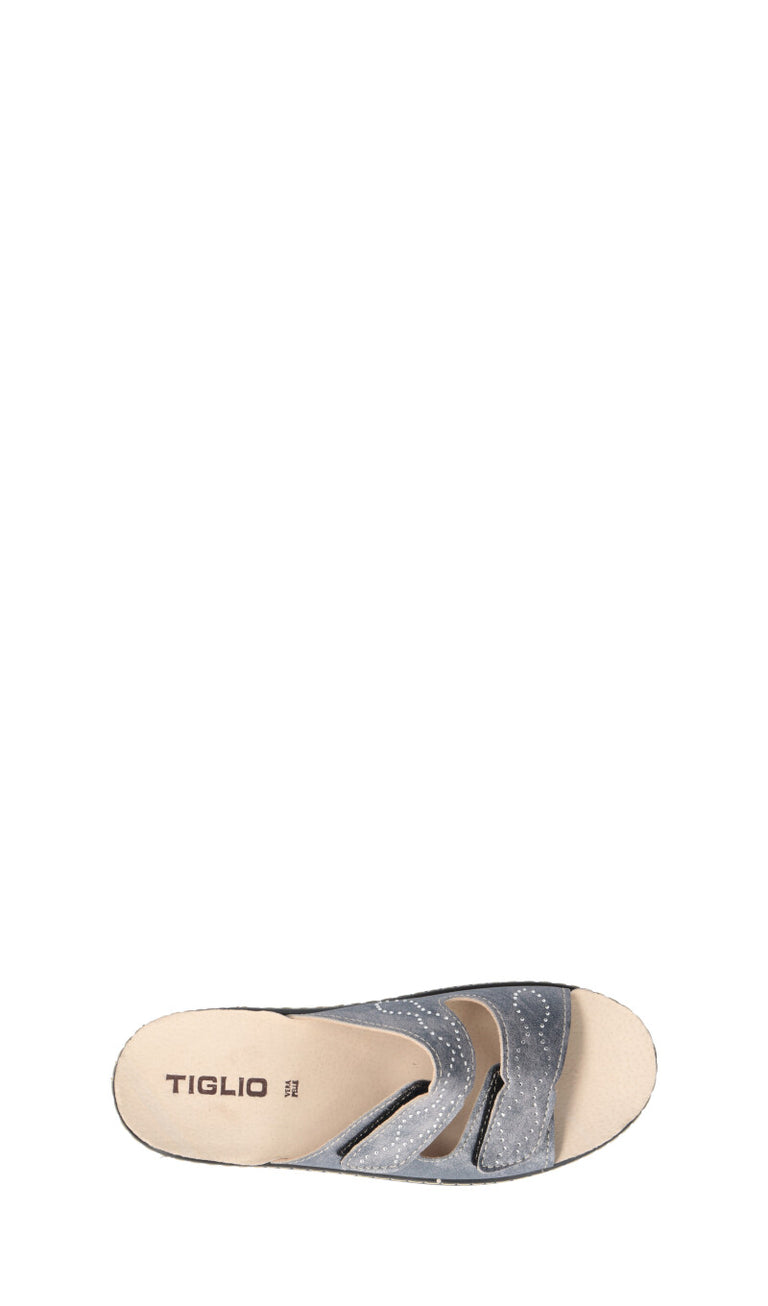 TIGLIO Ciabatta donna blu