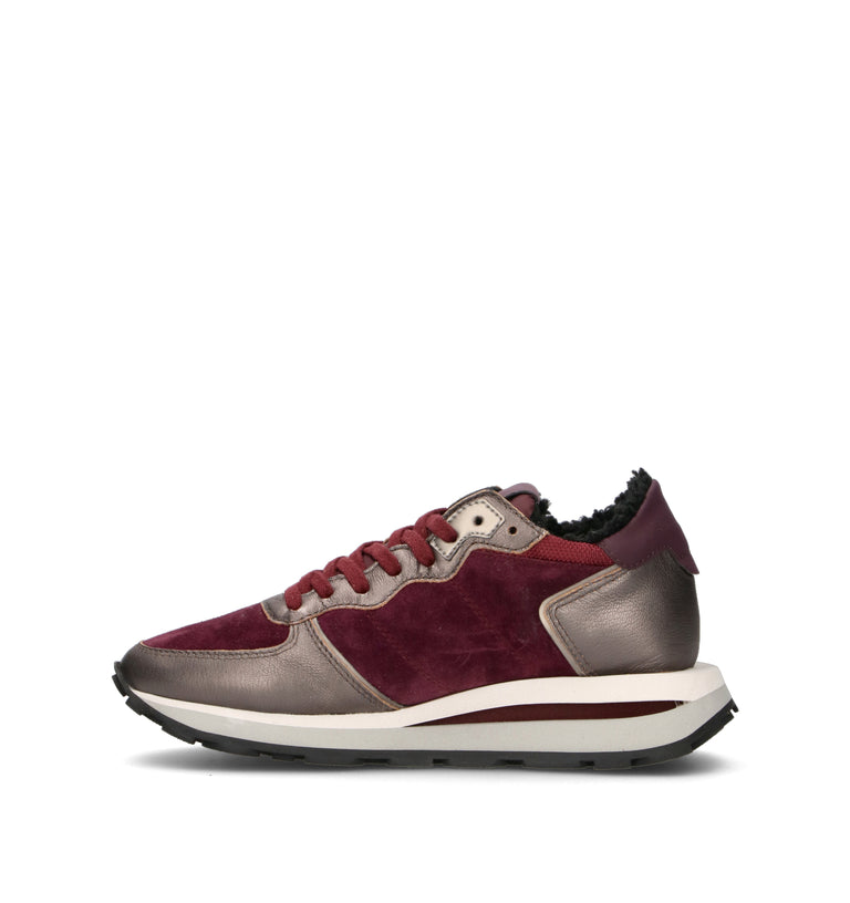PHILIPPE MODEL Sneaker donna bordeaux