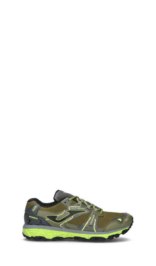 JOMA TK. SHOCK 2323 Scarpa running uomo verde militare/gialla