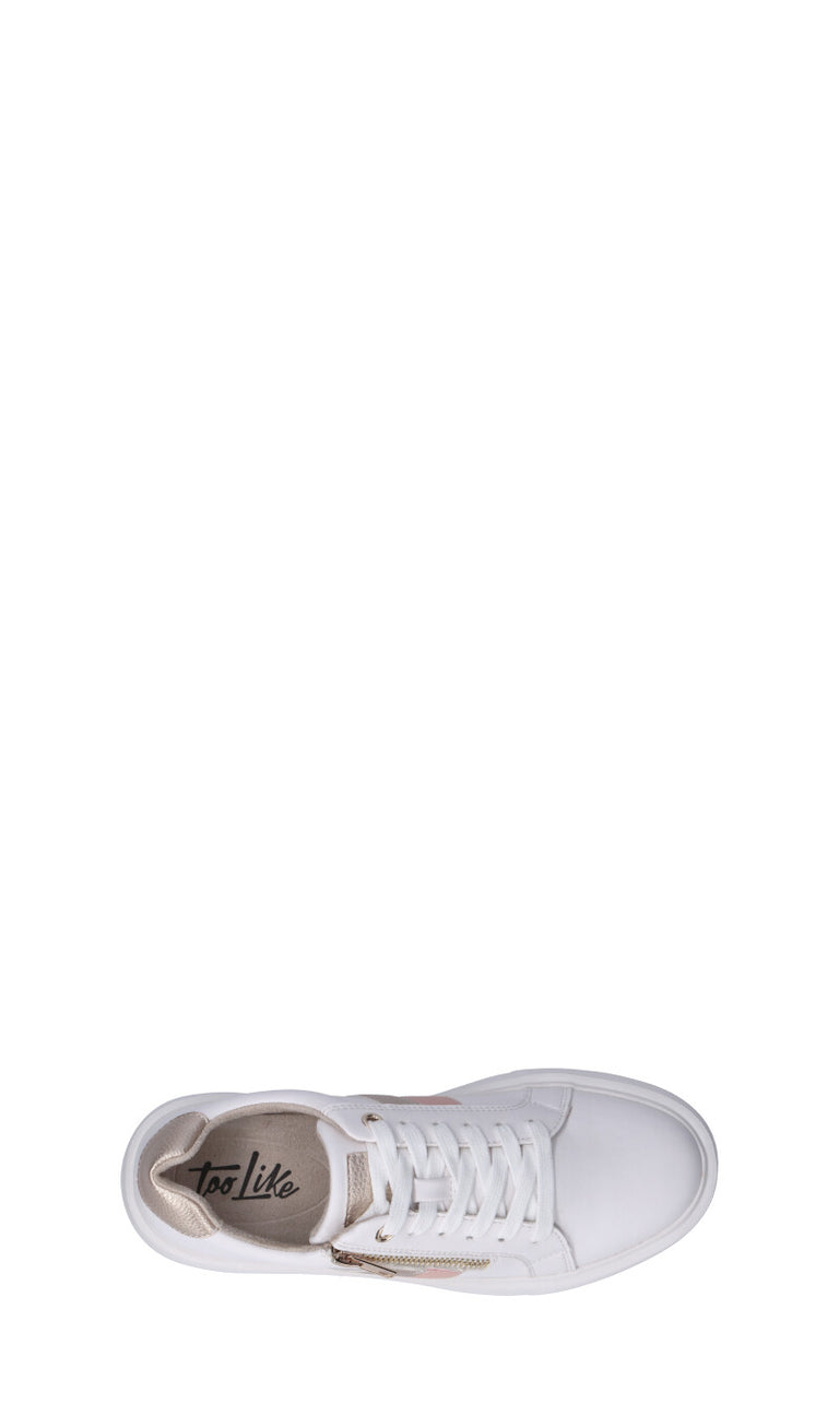 TOO LIKE Sneaker donna bianca/rosa