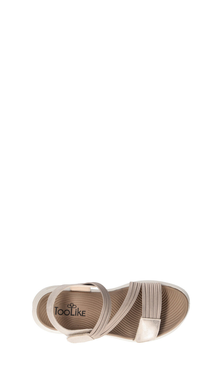 TOO LIKE Sandalo donna beige