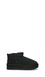 TOO LIKE Stivaletto pelo donna nero in suede