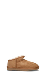 TOO LIKE Stivaletto pelo donna chestnut in suede