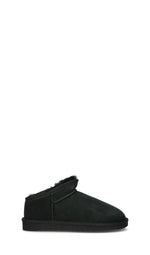 TOO LIKE Stivaletto pelo donna nero in suede