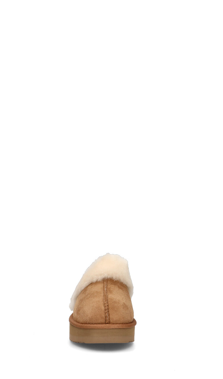 TOO LIKE Sabot donna chestnut in suede