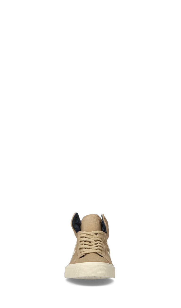 VEJA Sneaker uomo beige in suede