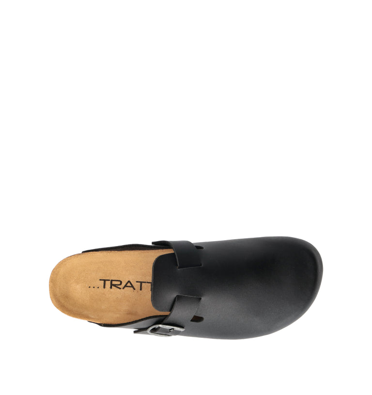 TRATTI Ciabatta uomo nera