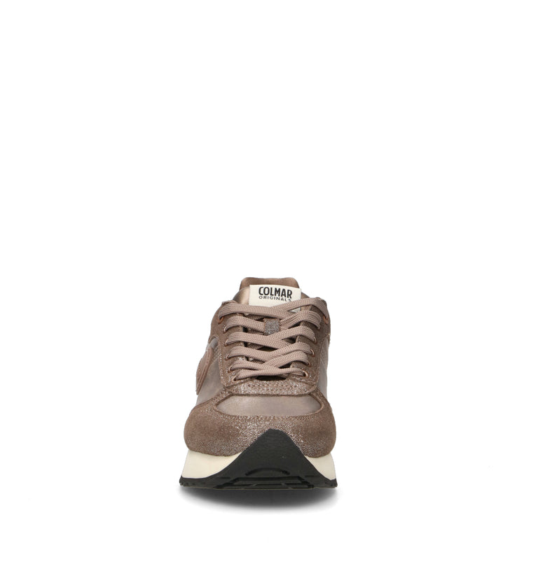 COLMAR Sneaker donna taupe in pelle