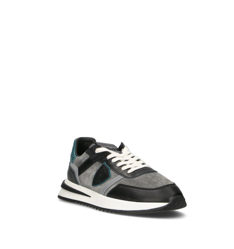 PHILIPPE MODEL Sneaker uomo nera/grigia