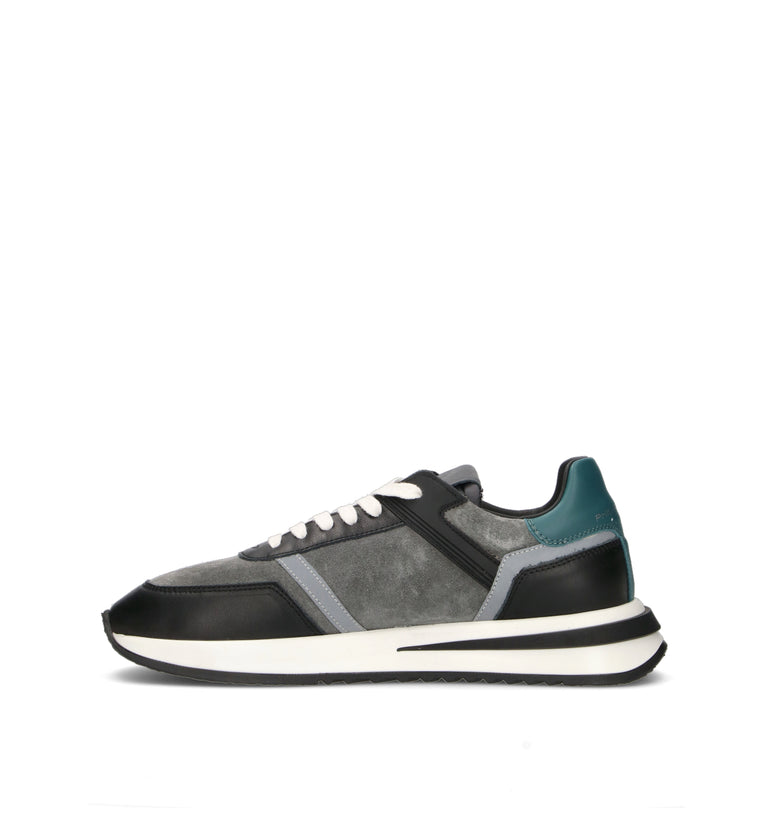 PHILIPPE MODEL Sneaker uomo nera/grigia