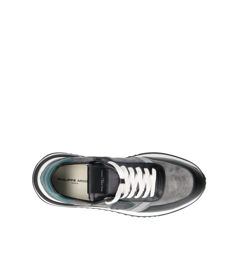 PHILIPPE MODEL Sneaker uomo nera/grigia