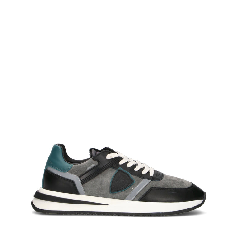 PHILIPPE MODEL Sneaker uomo nera/grigia