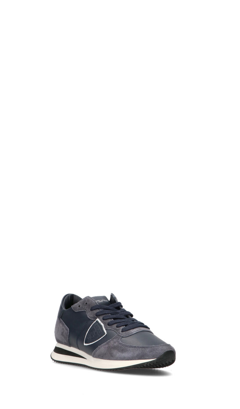 PHILIPPE MODEL Sneaker donna blu in pelle