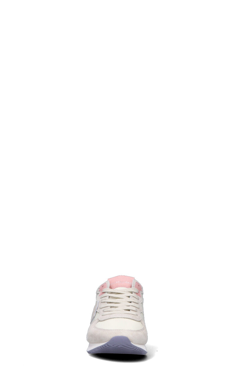 PHILIPPE MODEL Sneaker donna panna/rosa in pelle