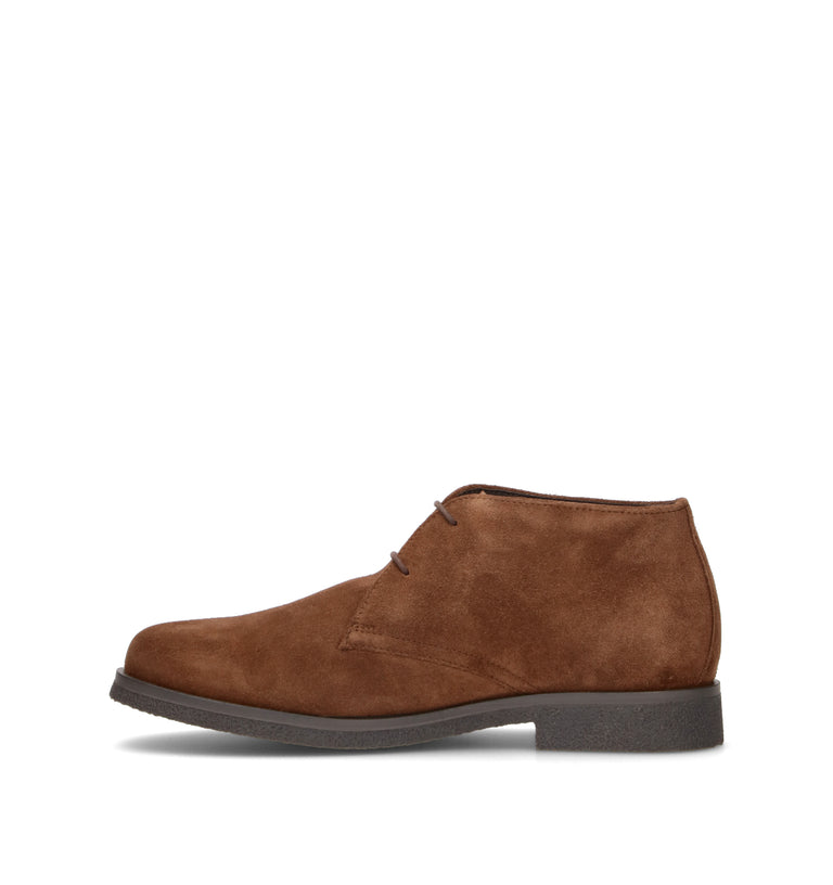 GEOX Polacco uomo marrone in suede