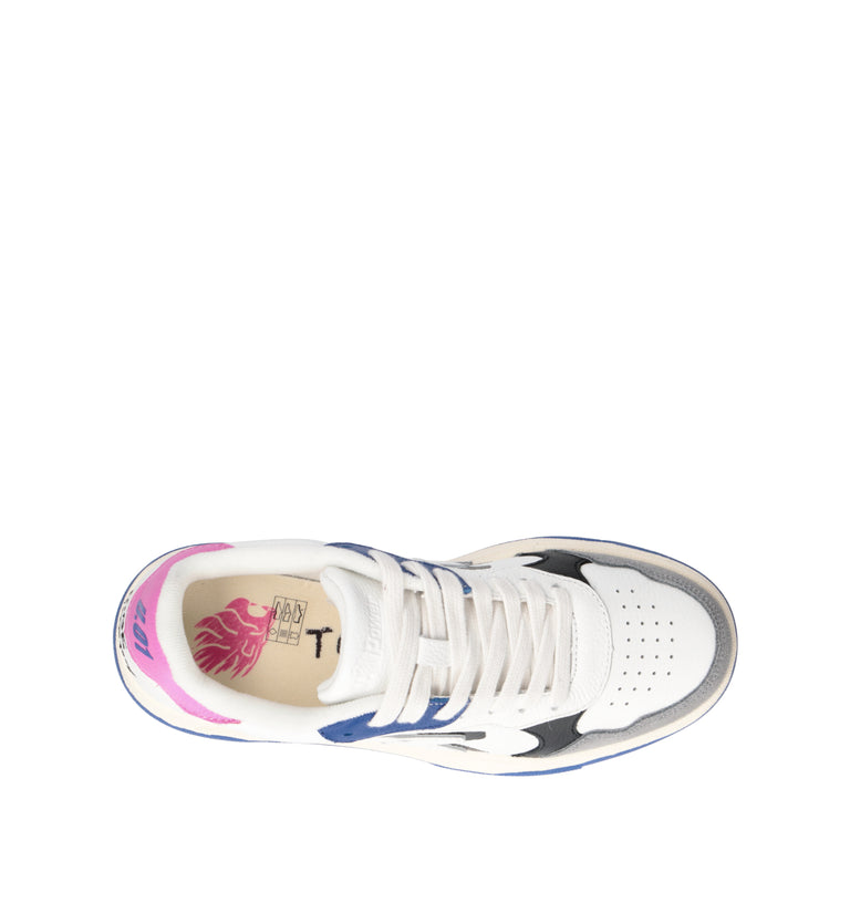 U.POWER Sneaker donna bianca in pelle