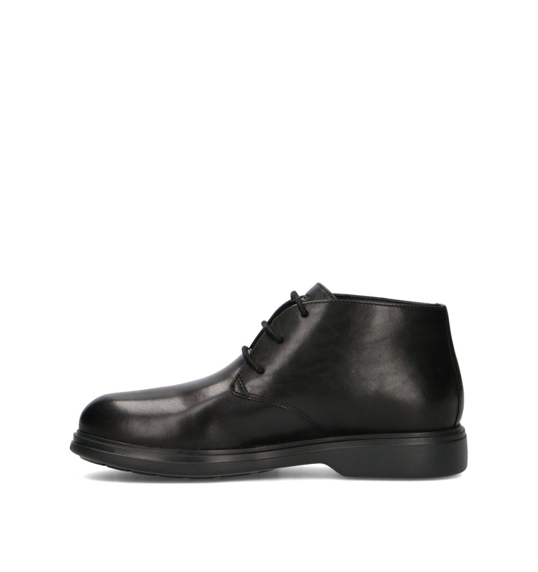 GEOX Polacco uomo nero in pelle